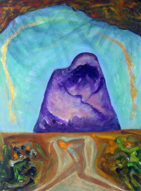 Purple Mountain by artist Craig Irvin